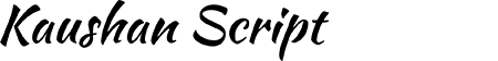 Kaushan Script